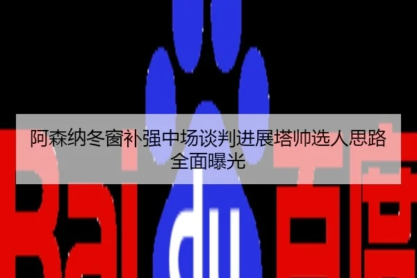 阿森纳冬窗补强中场谈判进展塔帅选人思路全面曝光